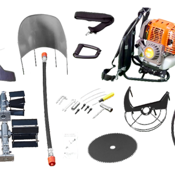 2 IN 1 BACK PACK BRUSH CUTTER