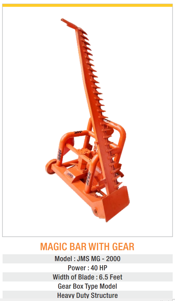 Magic Bar Cutter Tractor Mounted