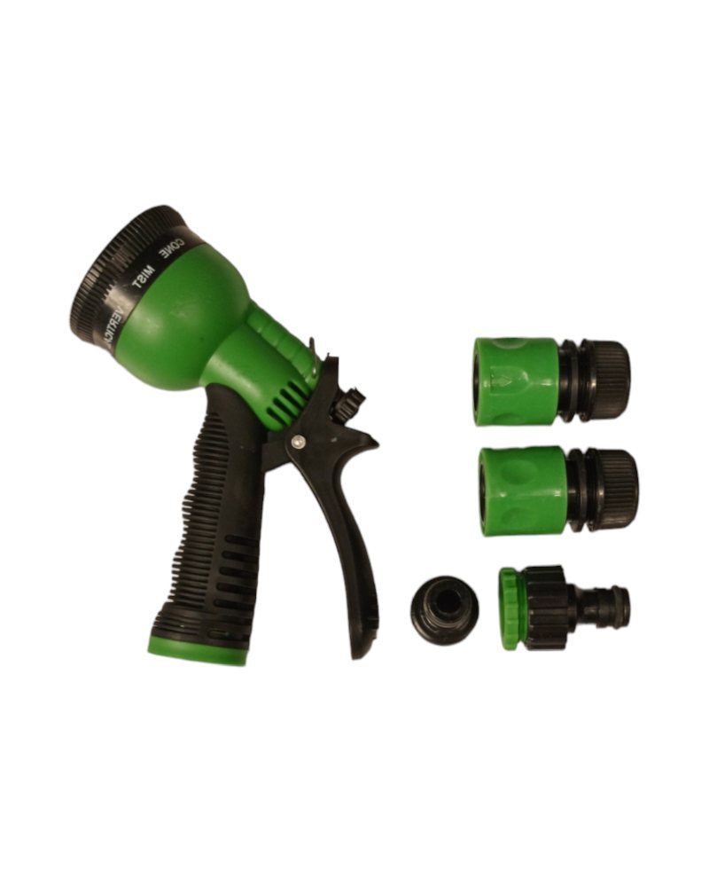 7 Different Function Car Washing Gun Garden Hose Spray Nozzle High Pressure Spray Nozzle Perfect for Watering Plants, Car Washing, Shower Pets
