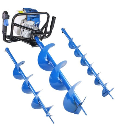 Earth Auger Hyundai 52cc With 4,6 & 8 inch Bits Korean