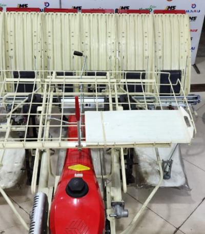 Rice Trans planter 6 Row Walk After 1