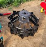 iron Weal sat For 12HP walking tractor 3
