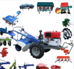 Walking Tractor 12HP Diesel With Rotavator & seat 3