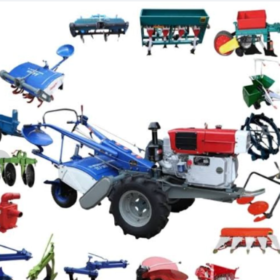 Walking Tractor 12HP Diesel With Rotavator & seat 3