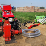 Walking Tractor 12HP Diesel With Rotavator & seat