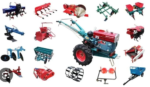 Walking Tractor 12HP Diesel With Rotavator & seat 4