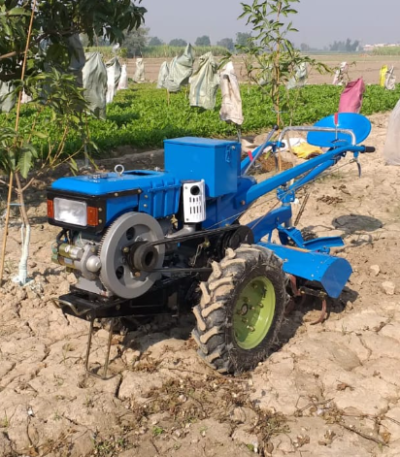 Walking Tractor 10Hp with Rotavator And Seat 4