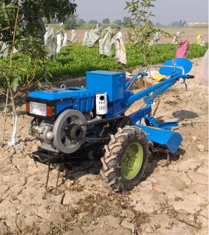 Walking Tractor 10Hp with Rotavator And Seat 4