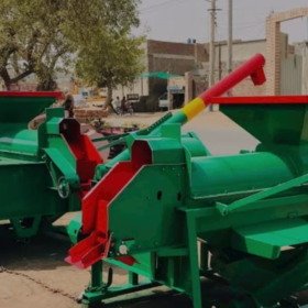Maize Sheller Tractor Mounted With Tyer