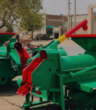 Maize Sheller Tractor Mounted With Tyer