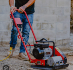 Compactor Plate With Motor
