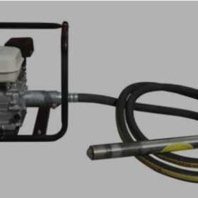 Vibrator Engine With Frame