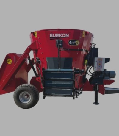 4m³ TMR Feed Mixer Wagon Burkon Turkey