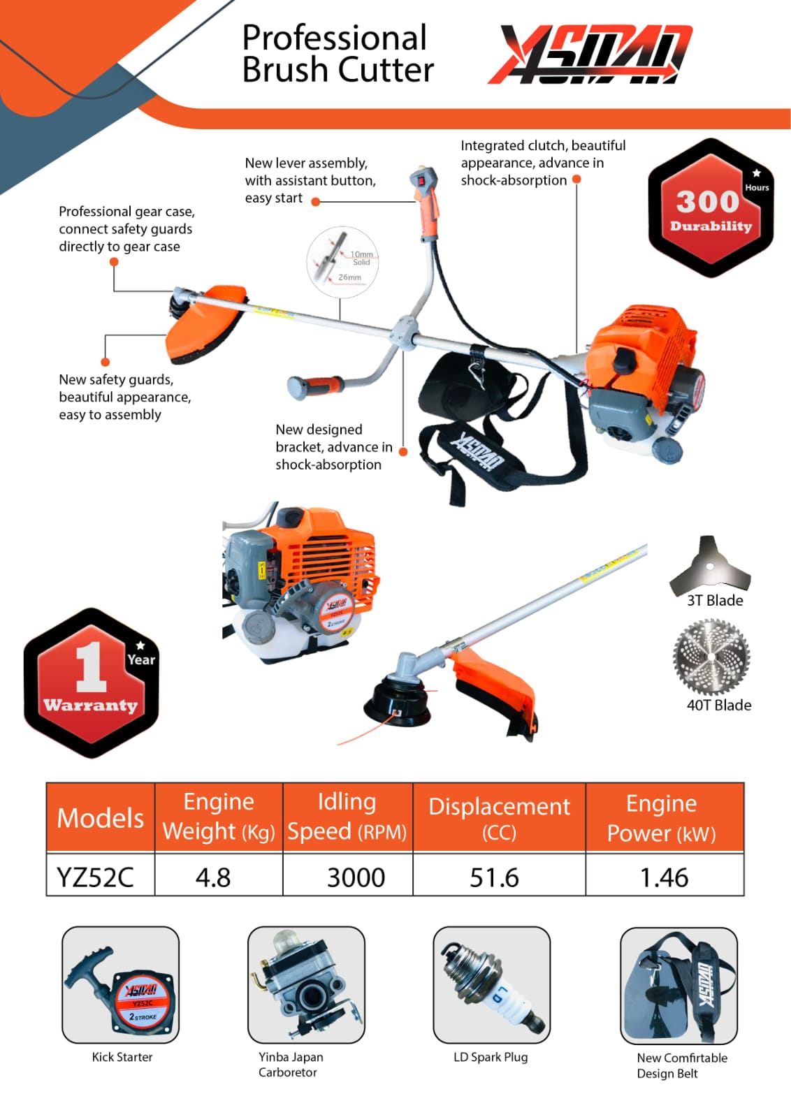 Yasman Brush Cutter 4 Strok - Image 13