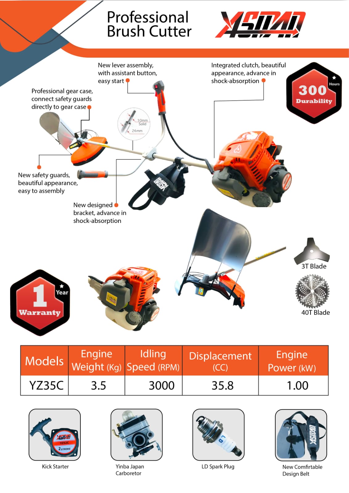 Yasman Brush Cutter 4 Strok - Image 11