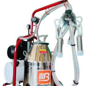 MILKING MACHINE SINGLE BUCKET SINGLE CLUSTER STANDER MODEL SILICON LINER